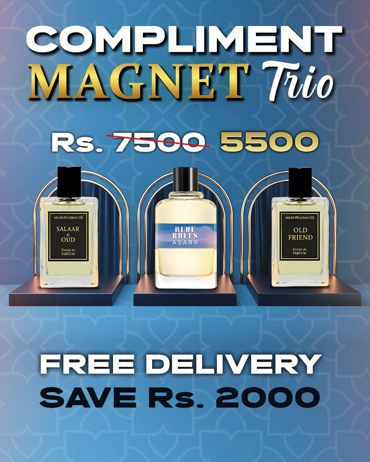 Compliment Magnet Trio – Blue Rules, Old Friend & Salaar-e-Oud